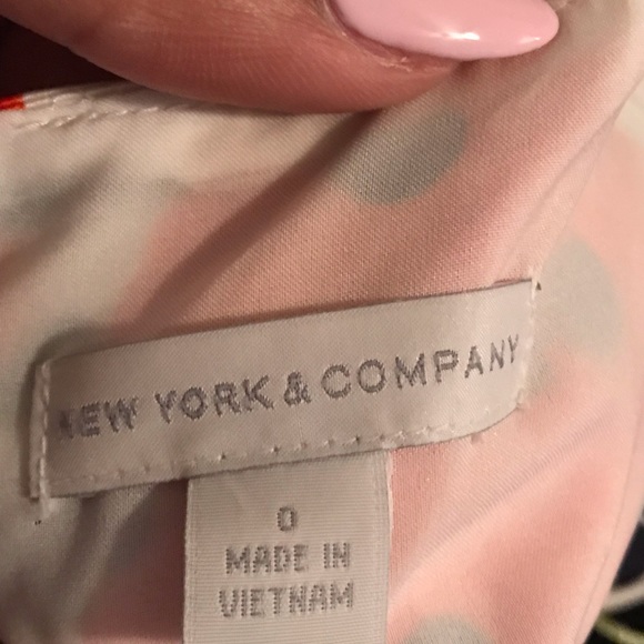 White & Tangerine tea dress - Picture 4 of 4